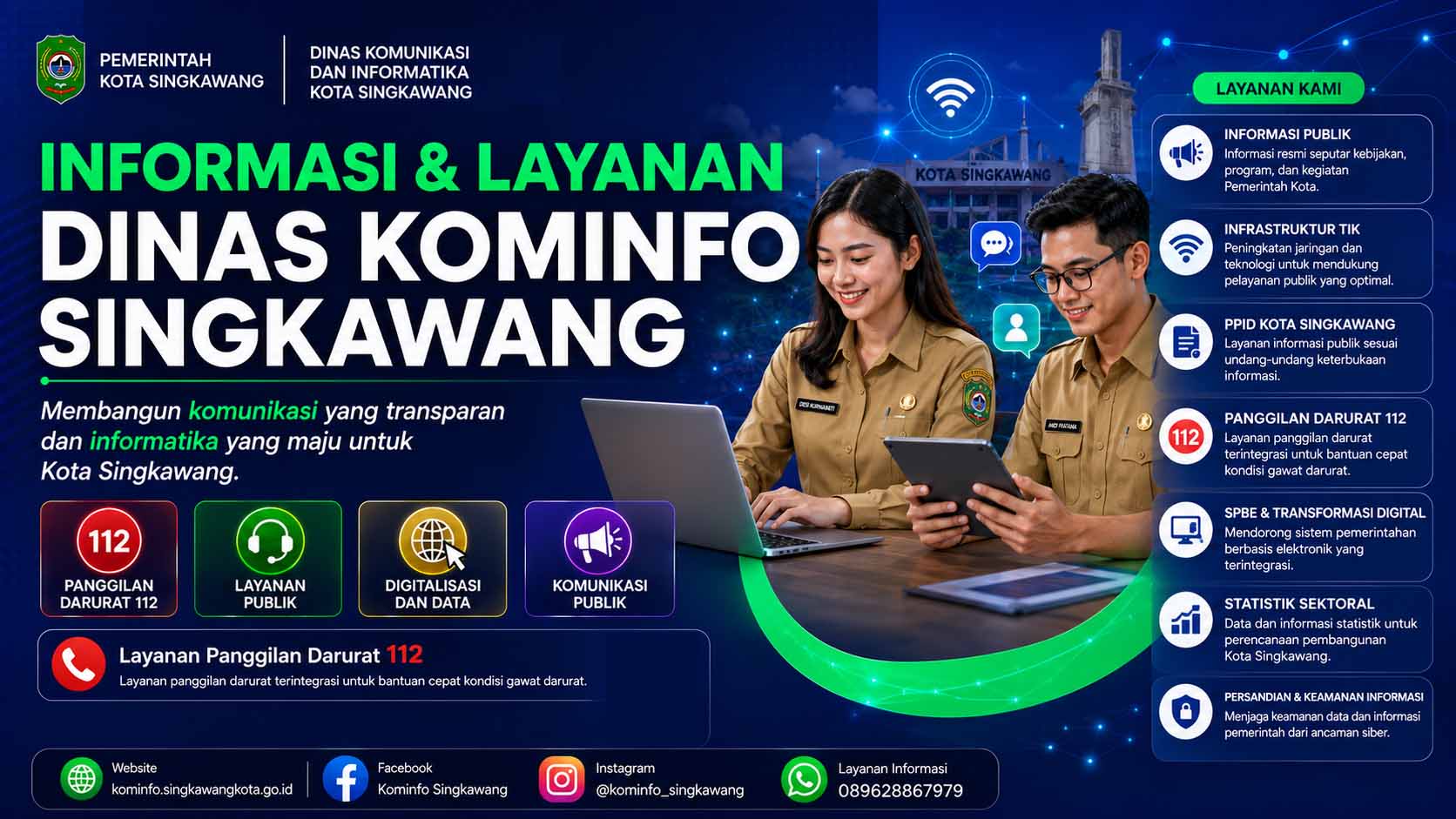 Banner Dinas Komunikasi Dan Informatika