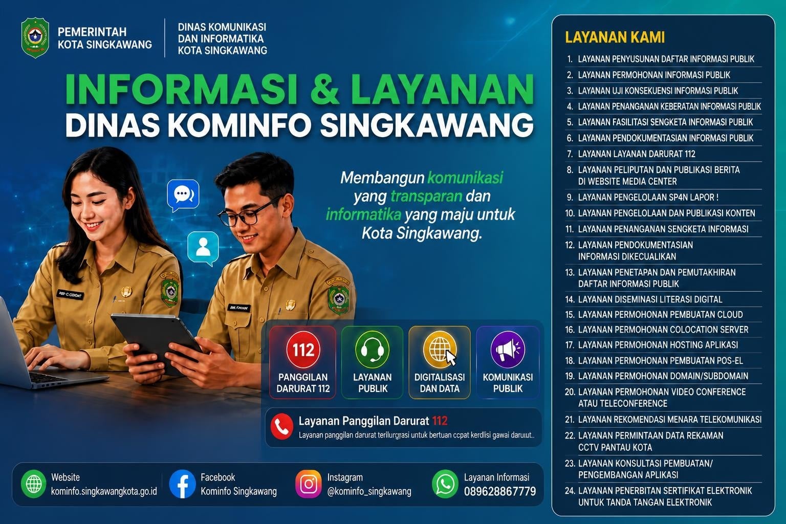 Banner Dinas Komunikasi Dan Informatika
