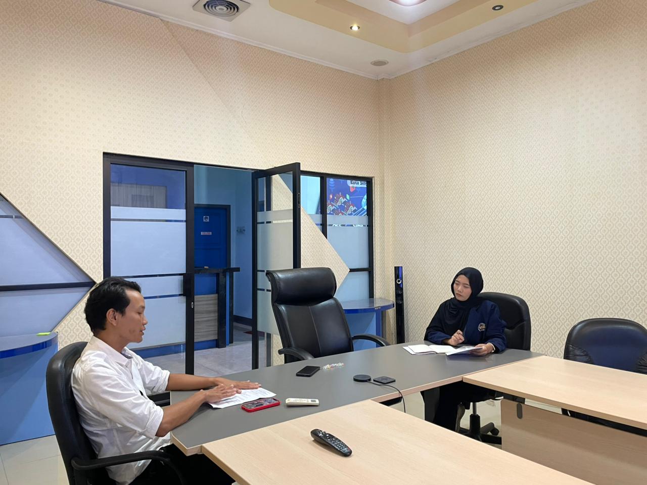 Riset Mahasiswa Universitas Tanjung Pura di Dinas Kominfo Singkawang
