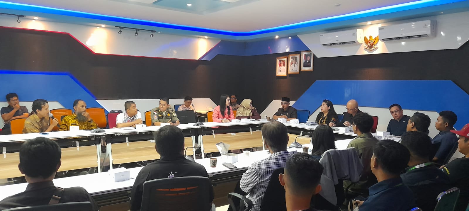 Rakor Bersama Operator Telekomunikasi di Singkawang, Pentingnya Keselamatan Warga dan Estetika Fiber Optik