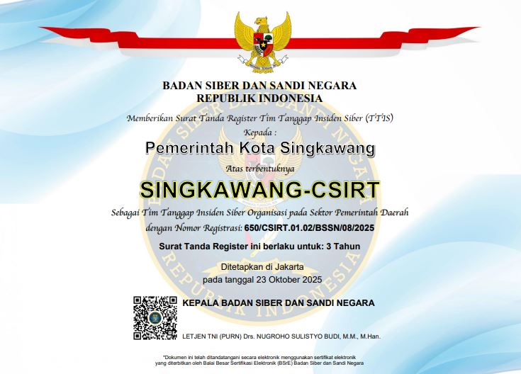 pemerintah-kota-singkawang-resmi-terdaftar-sebagai-tim-tanggap-insiden-siber-csirt-oleh-bssn