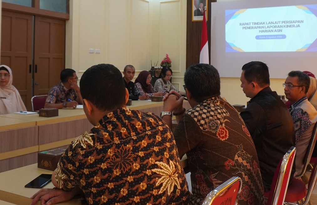 Diskominfo Singkawang Dukung Integrasi LKH ASN dengan Sistem TPP dan Absensi Elektronik