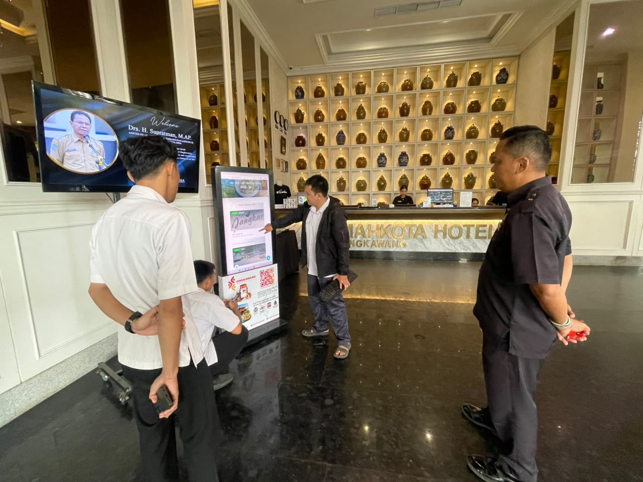 Dukung Rembuk Budaya APEKSI 2026, Diskominfo Singkawang Pasang Kios Informasi Digital di Sejumlah Lokasi Strategis